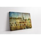 Tablosan Venedik Kolaj Fotoğraf Kanvas Tablo 90 X 130 Cm Ka18010