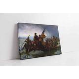 Tablosan Washington Crossing The Delaware Kanvas Tablo 30 X 40 Cm Kb02566