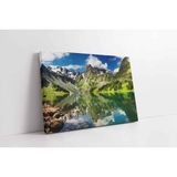 Tablosan Yeşil Doğa Ve Deniz Kanvas Tablo 20 X 30 Cm Ka20643
