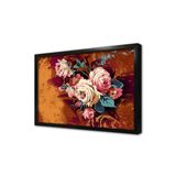 Tablosan Yeşillikler Arasında Çiçek Çerçeveli Mdf Tablo 20 X 30 Cm Ma03496