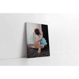 Tablosan Yorgun Balerin Kanvas Tablo 90 X 120 Cm Kb06032