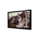 Tablosan Yurt Dışında Bir Papaz Çerçeveli Cam Tablo 60X90 Cm Cb21212