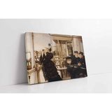 Tablosan Yüzbaşının Kızı Kanvas Tablo 75 X 100 Cm Kb02385
