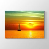 Tabloshop Akşam Güneşi 75x50 cm Tablo