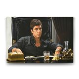 Tabloshop Al Pacino Scarface 90x60 cm Tablo