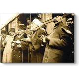 Tabloshop Atatürk Dua Ederken Kanvas Tablo - 45 x 30 cm - Renkli
