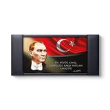 tabloshop Atatürk Kurumsal Makam Arkası Panosu 100 x 55