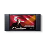 tabloshop Atatürk Makam Panosu - Vatanını En Çok Seven 200 x 100