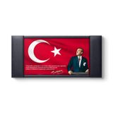 tabloshop Atatürk Resimli Makam Panosu 150 x 70