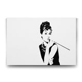 Tabloshop Audrey Hepburn Makyaj 140x100 cm Tablo