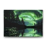 Tabloshop Aurora Manzarası 90x60 cm Tablo