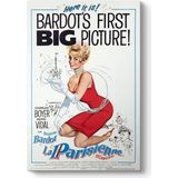Tabloshop Brigitte Bardot La Parisienne 50x75 cm Tablo