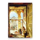 Tabloshop Büyük Emevi Camii Kapısı 70x100 cm Tablo