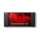 tabloshop Çanakkale Zaferi Deri Makam Panosu 200 x 100