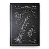 Tabloshop Çekiç Patenti 40x60 cm Tablo