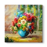tabloshop Çiçek Duvar Panosu 80 x 80