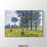 Tabloshop Claude Monet Kavaklar Altında 140x100 cm Kanvas Tablo