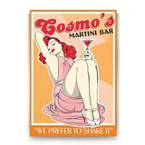Tabloshop Cosmos Martini Bar 40x60 cm Tablo