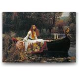 Tabloshop Edmund Blair Leighton Lady of Shalott 90x60 cm Tablo