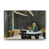 Tabloshop Edward Hopper Automat 125x80 cm Tablo