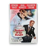 Tabloshop Elizabeth Taylor Father of the bride 100x140 cm Tablo