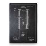 Tabloshop Enjektör Şırınga Patent 70x100 cm Tablo