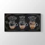 Tabloshop Espresso Panorama 60x30 cm Tablo