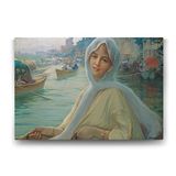Tabloshop Fausto Zanora Elçinin Kızı 90x60 cm Tablo