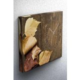 Tabloshop Foliage Kanvas Tablo Saat