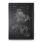 Tabloshop Fotoğraf Makinesi Patenti 40x60 cm Tablo