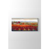 Tabloshop Gelincik Tarlası Manzara 120x60 cm Tablo