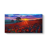 tabloshop Gelincik Yağlı Boya Tablo 160 x 80