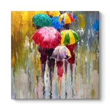 tabloshop Gökkuşağı Renkli Şemsiyeler 50 x 50