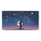 Tabloshop Gökyüzünde Yıldızlar Parladıkça 120x60 cm Tablo