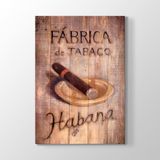 Tabloshop Habana Tabaco 100x140 cm Tablo