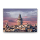 Tabloshop Hezarfen Ahmed Çelebi Galata 90x60 cm Tablo