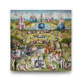 Tabloshop Hieronymus Bosch Dünyevi Zevkler Bahçesi 60x60 cm Tablo