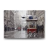 Tabloshop İstiklal Caddesi Tramvay 100x70 cm Tablo