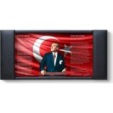 Tabloshop - Istiklal Marşı Gençliğe Hitabe Atatürk Makam Panosu - 100x55CM - 100 x 55 cm
