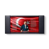 tabloshop İstiklal Marşı Gençliğe Hitabe Atatürk Makam Panosu 150 x 70