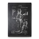 Tabloshop İtfaiyeci Elbisesi Patenti 70x100 cm Tablo