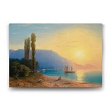 Tabloshop İvan Ayvazovski Deniz 140x100 cm Tablo