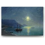 Tabloshop Ivan Ayvazovski Evening in Crimea 60x40 cm Tablo
