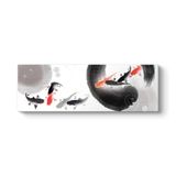tabloshop Japon Balıkları Panorama Tablo 90 x 30