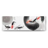 tabloshop Japon Balıkları Panorama Tablo - 90x30cm