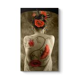 tabloshop Japon Kadın Nü Tablo 40 x 70