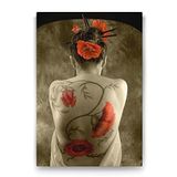 tabloshop Japon Kadın Nü Tablo - 40x60cm