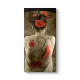 tabloshop Japon Kadın Nü Tablo 50 x 100
