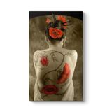 tabloshop Japon Kadın Nü Tablo 50 x 90