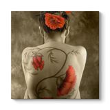 tabloshop Japon Kadın Nü Tablo 60 x 60
